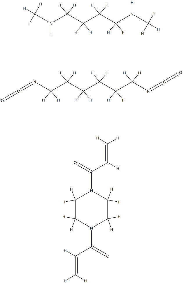 N2LL poly(amido-amine)-polyurethane copolymer 结构式