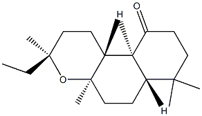 1231-33-0 (3S,6aα,10bα)-3α-Ethyldodecahydro-3,4aβ,7,7,10aβ-pentamethyl-10H-naphtho[2,1-b]pyran-10-one