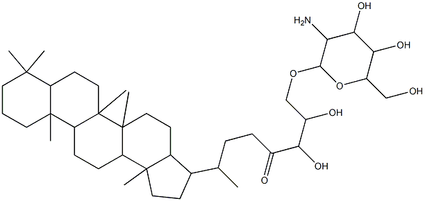 32-oxobacteriohopane-33,34,35-triol Structure