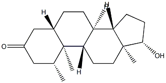 1β-Methyl-17β-hydroxy-5α-androstane-3-one|