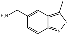 5-Aminomethyl-2,3-dimethyl-2H-indazole,1234616-62-6,结构式
