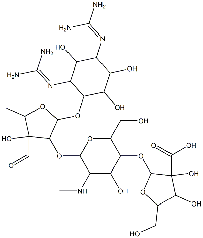 苇霉素 A, 123482-11-1, 结构式