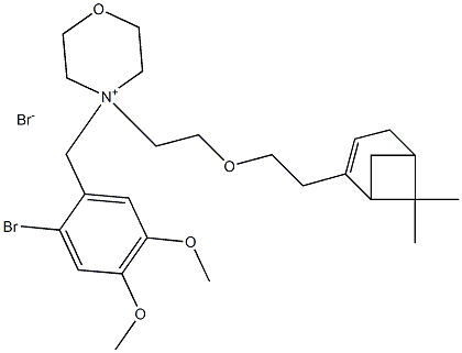 (1R,5S)-4-[(2-BroMo-4,5-diMethoxyphenyl)Methyl]-4-[2-[2-(6,6-diMethylbicyclo[3.1.1]hept-2-en-2-yl)ethoxy]ethyl]MorpholiniuM BroMide (1:1)