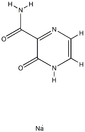 (3-氧代-3,4-二氢吡嗪-2-羰基)酰胺钠,1237524-82-1,结构式