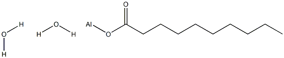 Aluminum, (decanoato-O)dihydroxy- 结构式