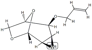 beta-D-Allopyranose, 1,6:2,3-dianhydro-4-O-2-propenyl- (9CI)|