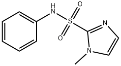 1H-Imidazole-2-sulfonamide,1-methyl-N-phenyl-(9CI) 结构式
