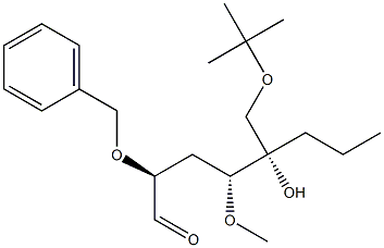 L-ribo-Hexose, 3-deoxy-6-O-(1,1-dimethylethyl)-4-O-methyl-2-O-(phenylmethyl)-5-C-propyl-|