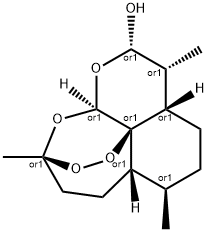 DIHYDROARTEMISININ 化学構造式