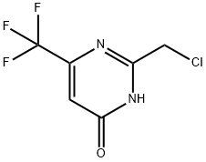 2-(chloromethyl) -6-(trifluorometh yl)pyrimidin-4(3 H)-one|2-氯甲基-6-三氟甲基嘧啶-4-醇2-氯甲基-4-羟基-6-三氟甲基嘧啶