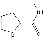 1-Pyrazolidinecarboxamide,N-methyl-(9CI)|