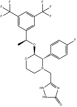 (1S,2S,3S)-Aprepitant Struktur