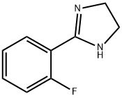 1H-IMidazole, 4,5-dihydro-2-(2-florophenyl)-,124314-68-7,结构式