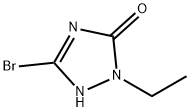 5-bromo-2-ethyl-2,4-dihydro-3H-1,2,4-triazol-3-one(SALTDATA: FREE) Structure