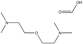 Formic acid, compd. with 2,2'-oxybis[N,N-dimethylethanamine] (1:1) Struktur