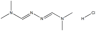 1,2-二亚甲基>肼二盐酸盐 结构式