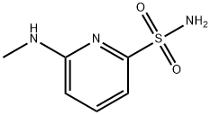 2-Pyridinesulfonamide,6-(methylamino)-(9CI) Struktur