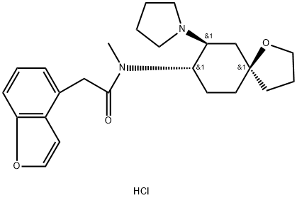 Enadoline hydrochloride Structure