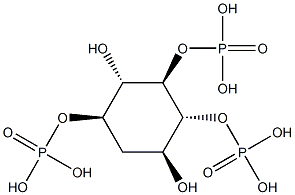 6-deoxyinositol 1,4,5-triphosphate 结构式