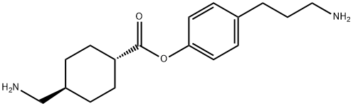 tranexamic acid isobenzedrine ester,124505-25-5,结构式