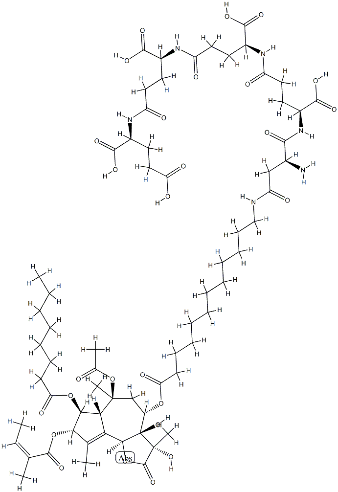ミプサガルギン 化学構造式