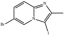 6-bromo-3-iodo-2-methylH-imidazo[1,2-a]pyridine|6-溴-3-碘-2-甲基咪唑并[1,2-A]吡啶