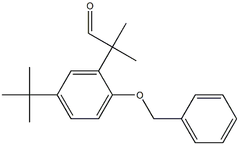 1246213-28-4 Benzeneacetaldehyde, 5-(1,1-diMethylethyl)-α,α-diMethyl-2-(phenylMethoxy)-