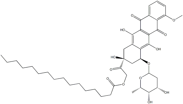 124622-11-3 14-O-palmitoylhydroxyrubicin