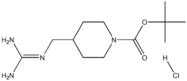 tert-butyl 4-(carbaMiMidaMidoMethyl)piperidine-1-carboxylate,1246547-67-0,结构式