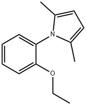 1H-Pyrrole,1-(2-ethoxyphenyl)-2,5-dimethyl-(9CI) 结构式
