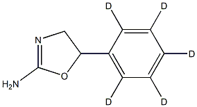 Aminorex-d5 化学構造式