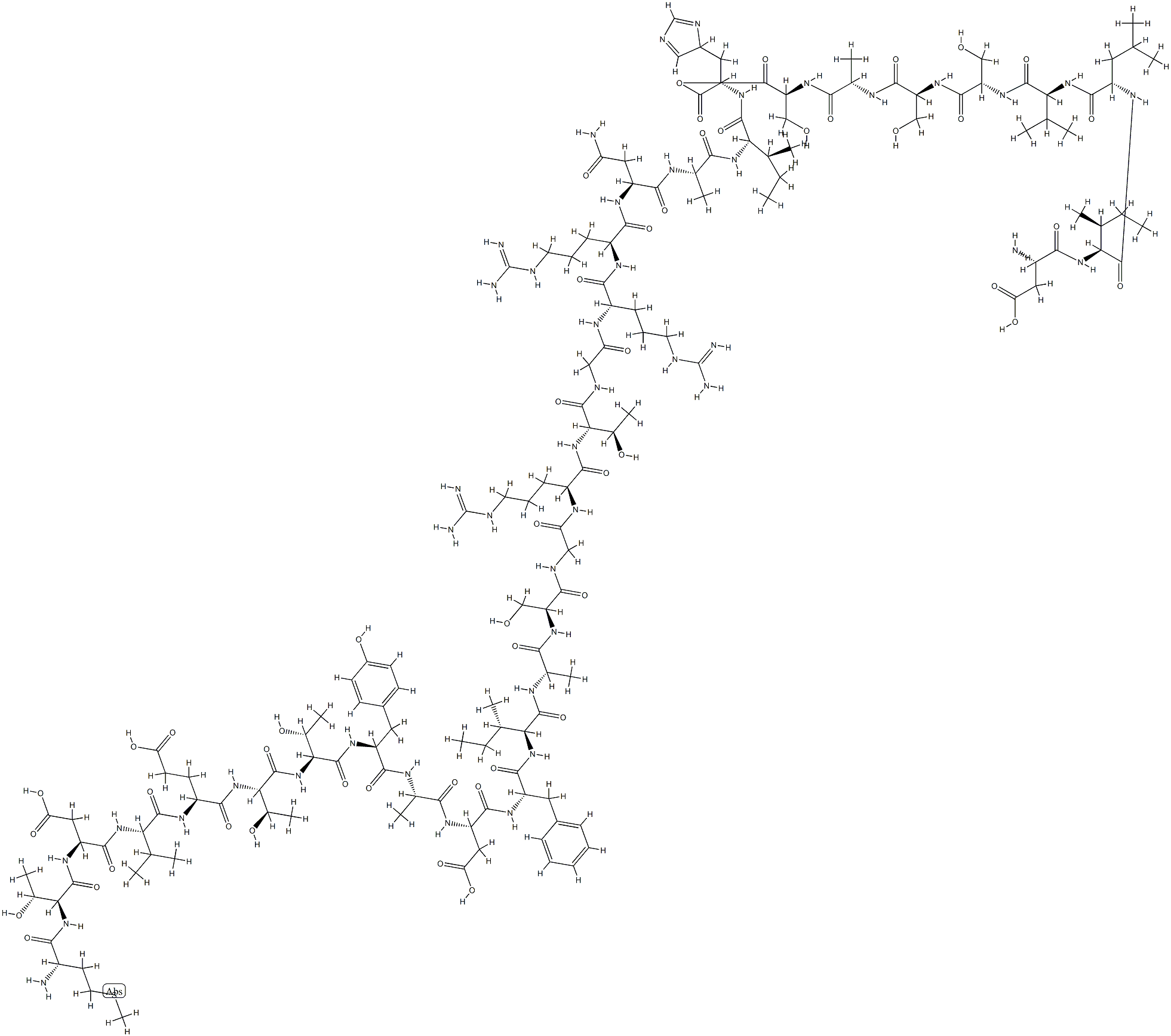 protein kinase inhibitor peptide (1-31) Structure