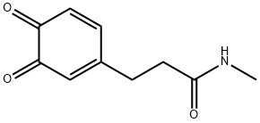 dihydrocaffeiyl methyl amide quinone Struktur