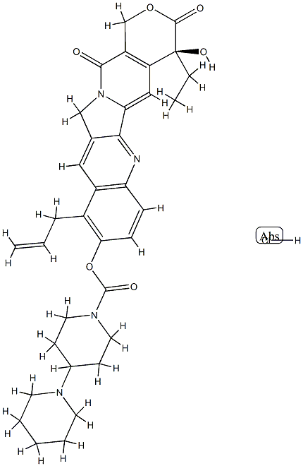 Simmitecan Hydrochloride Struktur