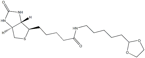 N-(6-(ethylenedioxy)hexyl)biotinamide Structure