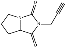 1H-Pyrrolo[1,2-c]imidazole-1,3(2H)-dione,tetrahydro-2-(2-propynyl)-(9CI)|