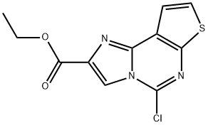 Ethyl 5-Chloroimidazo[1,2-C]Thieno[3,2-E]Pyrimidine-2-Carboxylate(WX135011) Struktur