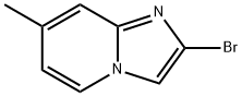 2-溴-7-甲基咪唑并[1,2-A]吡啶 结构式