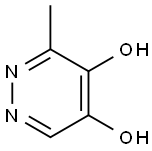 4,5-Pyridazinediol,3-methyl-(9CI) Structure