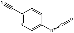 2-Pyridinecarbonitrile,5-isocyanato-(9CI) 结构式