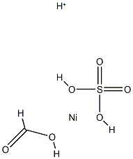 Nickelate(1-), (formato-O)[sulfato(2-)-O]-, hydrogen Struktur