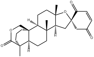 (16S)-13,16-Epoxy-19-hydroxy-4,8-dimethyl-17,23-dioxo-16,24-cyclo-21-nor-13,17-seco-5α-chol-20(22)-ene-4β-carboxylic acid Structure