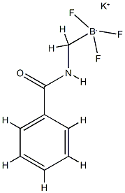 Potassium benzamidomethyltrifluoroborate Structure