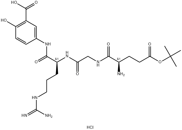 gamma-tert-butyloxy-Glu-Gly-Arg-3-carboxy-4-hydroxyanilide|