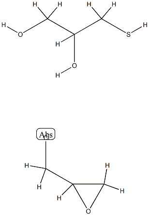 1,2-Propanediol, 3-mercapto-, polymer with (chloromethyl)oxirane Structure