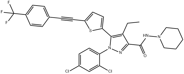 化合物TM38837,1253641-65-4,结构式