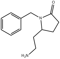 5-(2-Amino-ethyl)-1-benzyl-pyrrolidin-2-one 结构式