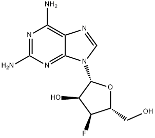 Adenosine,2-amino-3'-deoxy-3'-fluoro- (9CI)|