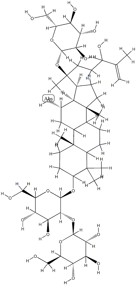 bipinnatifidusoside F1 结构式