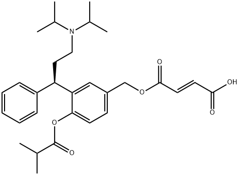 弗斯特罗定富马酸酯,1254942-29-4,结构式